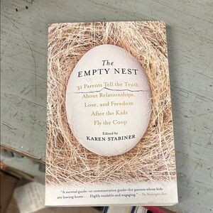 The Empty Nest Book by Karen Stabiner - White Cover